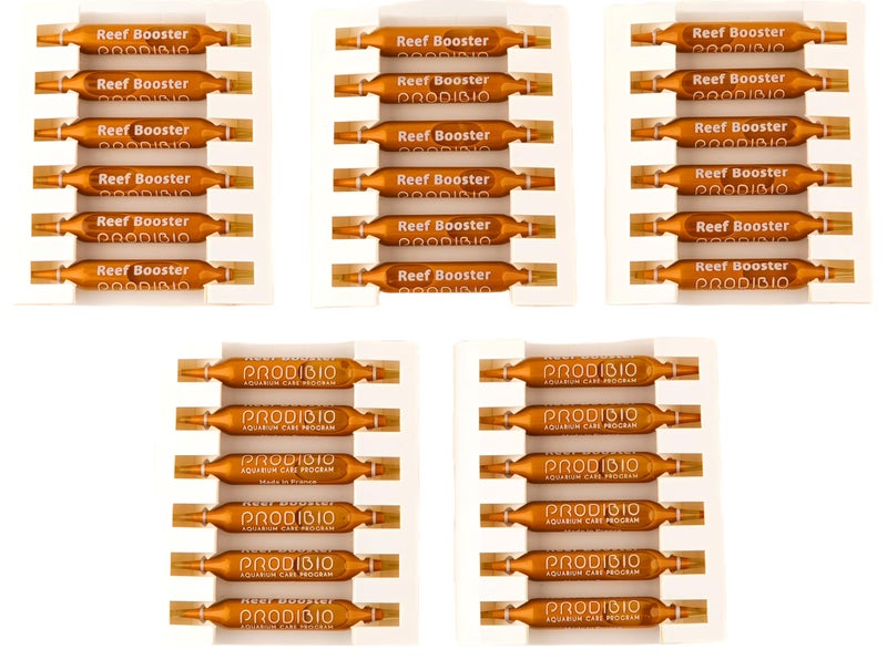 Prodibio Reef Booster, Nutritive Supplement, Saltwater, 30/1 mL vials, 30 gal and up - Image 5